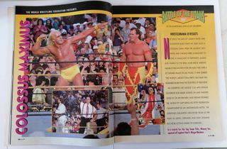 WWF WWE Magazine wrestling vintage giugno 1993