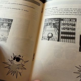 Manual League Bowling Neo Geo AES USA