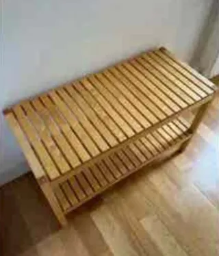 Banco auxiliar casi nuevo