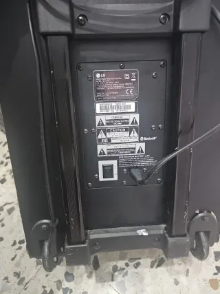 Altavoz LG Negro y Multicolor