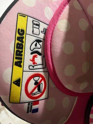 Silla de coche Minnie Mouse