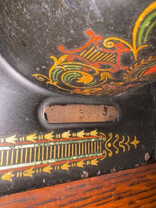 Máquina de coser Singer Antigua Modelo 66