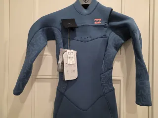 Traje de surf Billabong mujer azul