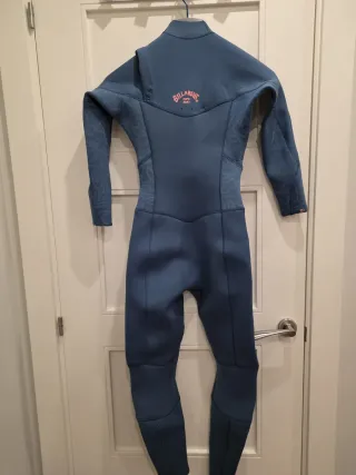 Traje de surf Billabong mujer azul