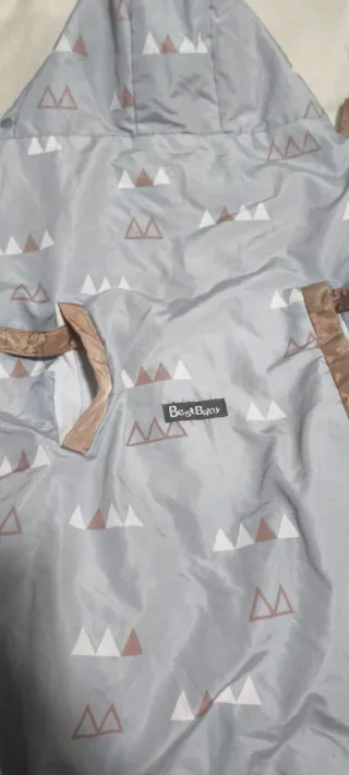 Saco mochila bebé estampado montañas