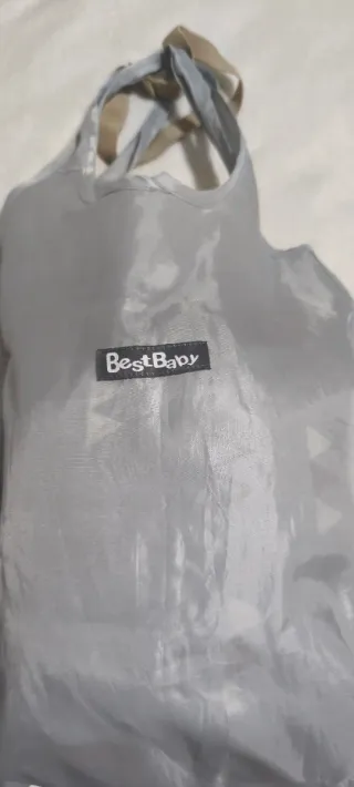 Saco mochila bebé estampado montañas