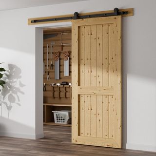 TSMST 5FT/152CM Herraje para Puerta Corredera Kit