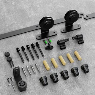 TSMST 5FT/152CM Herraje para Puerta Corredera Kit