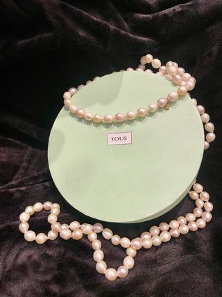 Collar Perlas Extra Largo Tous Sin Estrenar