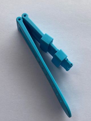 Cinturino gomma 24mm azzurro