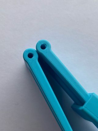 Cinturino gomma 24mm azzurro