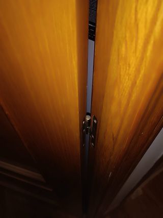 Puerta de madera de roble