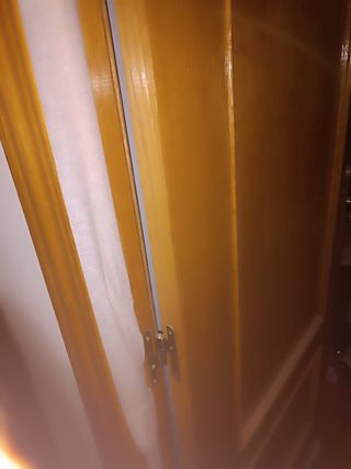 Puerta de madera de roble