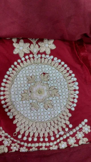 Kaftan indiano velluto e decori baby