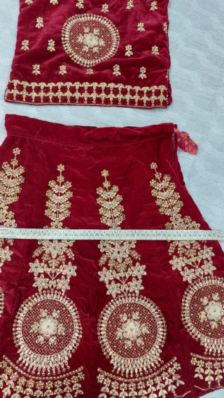 Kaftan indiano velluto e decori baby