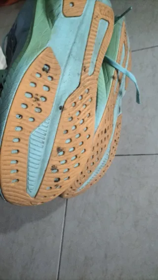 Zapatillas Hoka Azul y Verde