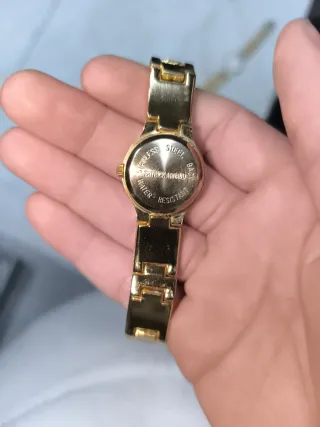 Reloj PATRICK ARNAUD dorado y blanco