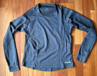 Camiseta térmica mujer gris