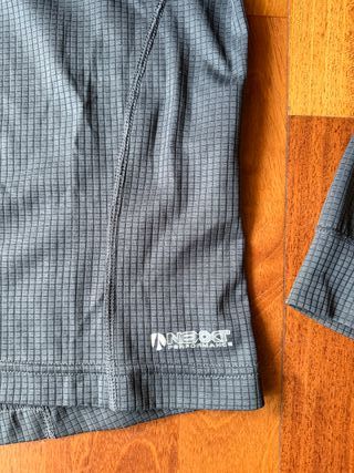 Camiseta térmica mujer gris