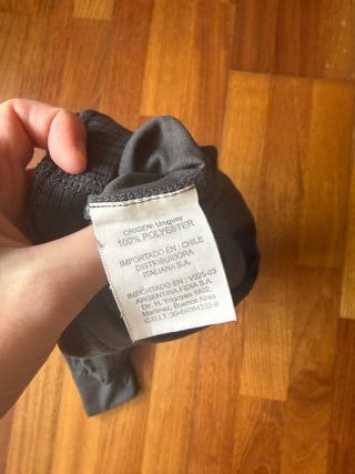 Camiseta térmica mujer gris