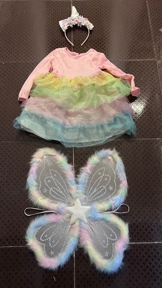 Disfraz Unicornio H&M Talla 2-4 años