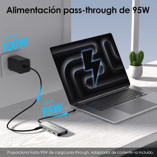 Dockstation WAVLINK 100W PD, HDMI, VGA, 3 USB