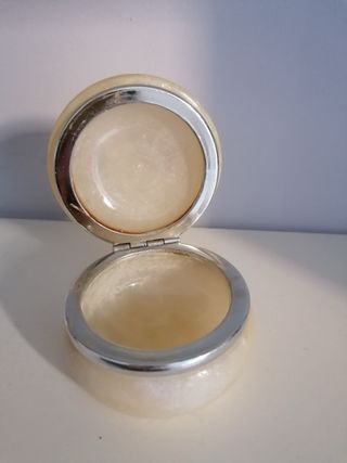 Portagioie in alabastro (2 pezzi)