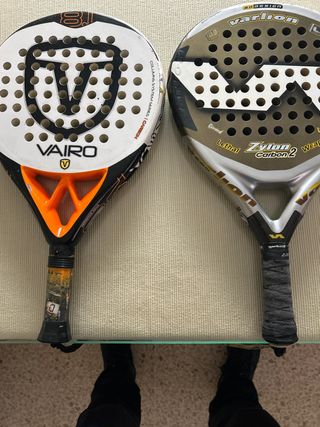 Palas de pádel Vairo y Varlion