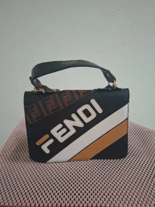Borsa Fendi Nero Multicolore
