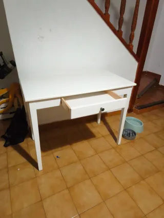 Mesa de comedor extensible IKEA blanca