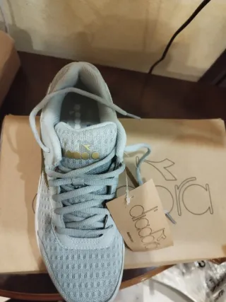 Scarpe donna Diadora Eagle 5 running grigio oro