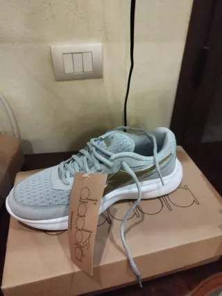 Scarpe donna Diadora Eagle 5 running grigio oro