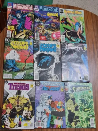 Lote de comic antiguos variados de zinco y forum