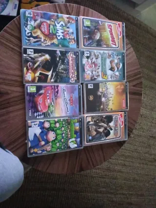 8 games for PSP console