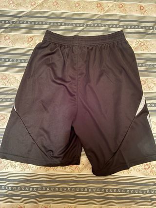 Pantalones real madrid con cremallera y bolsillos