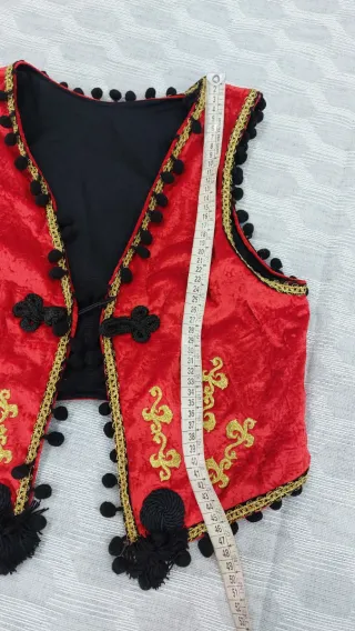Gilet da ballo Rosso Bambino