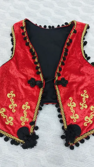 Gilet da ballo Rosso Bambino