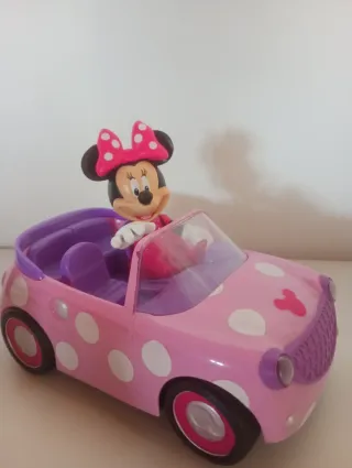 Lote coche Minnie Mouse camion helados helicóptero