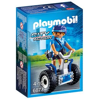 Playmobil Juguete Policía Balance Racer