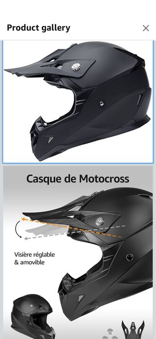 Motocross Helmet Eduro ECE Homologated – YEMA YM-9