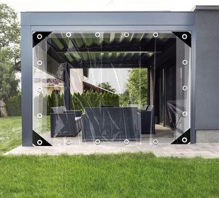 Telo Trasparente Occhiellato, Telo Impermeabile In