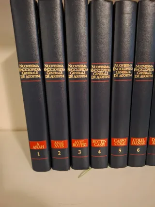 Enciclopedia Generale De Agostini 1995 numeri 1-20