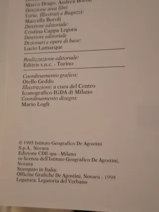 Enciclopedia Generale De Agostini 1995 numeri 1-20