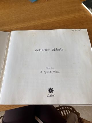 Salamanca abierta (fotografía Agustín Núñez)