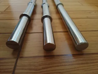 Kit Domyos: Barra, Mancuernas y Pesos