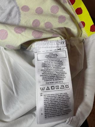 Felpa corta Fiorucci Multicolor