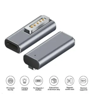 Ponta para Carregador Apple Magsafe1 Mag1 - USB C