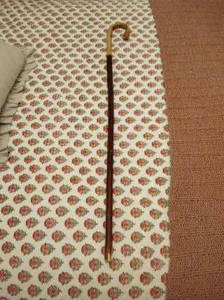 Bastón Garrota de madera de castaño