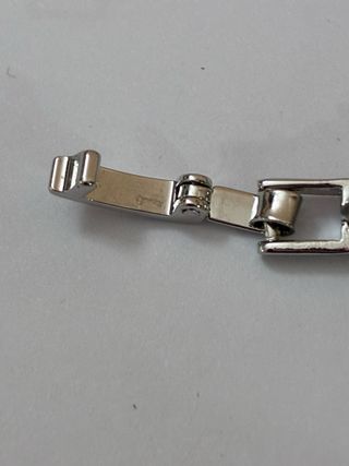 Brazalete Acero-Oro 18k Zircon-10Ct -17Cm -10gra