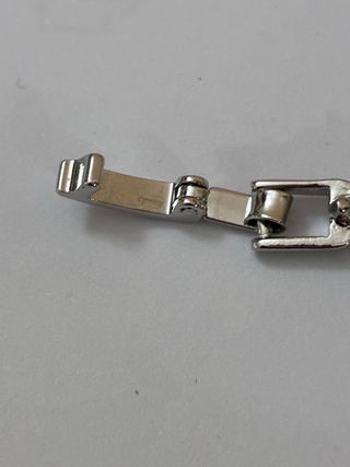 Brazalete Acero-Oro 18k Zircon-10Ct -17Cm -10gra